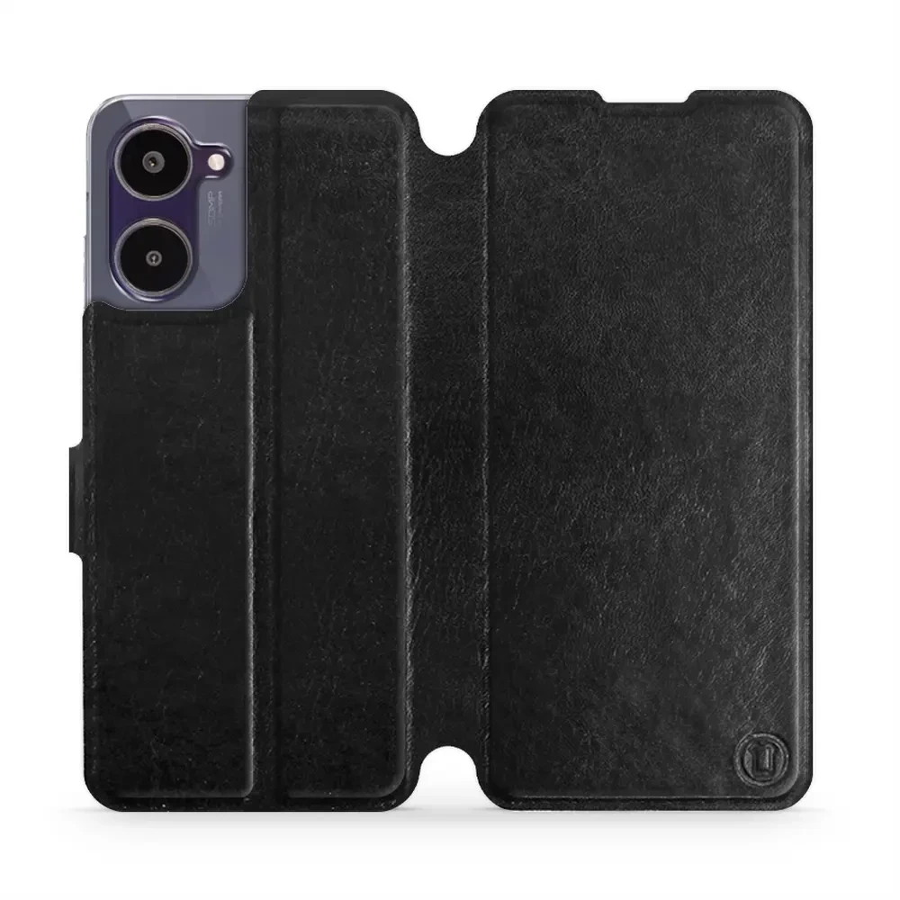 Flipové pouzdro Mobiwear - Realme 10 - Černé a šedé