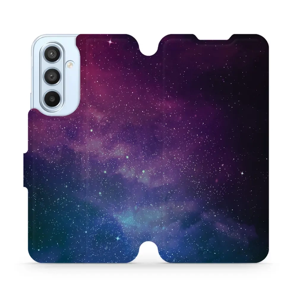 Flipové pouzdro Mobiwear - Samsung Galaxy A54 5G - V147P Mlhovina