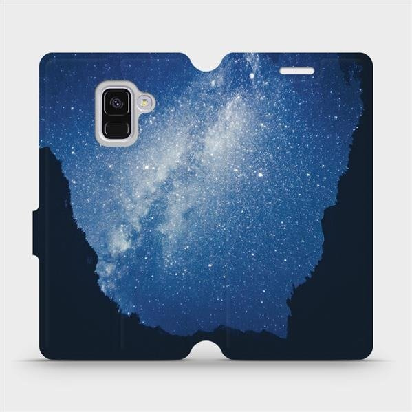 Flipové pouzdro Mobiwear - Samsung Galaxy A8 2018 - M146P Galaxie