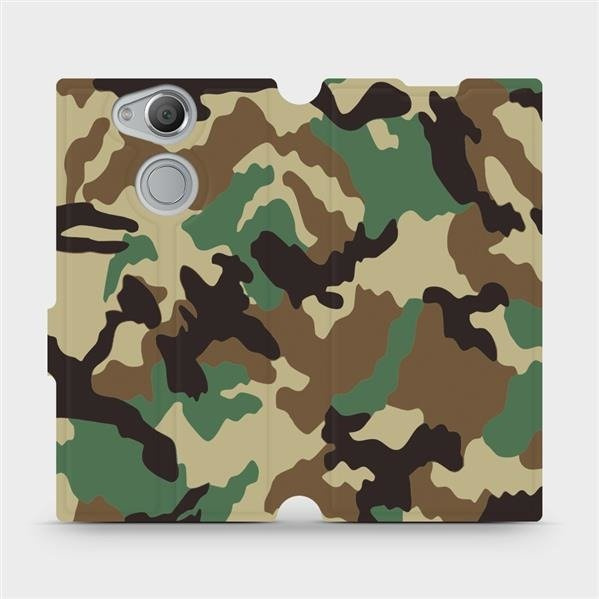 Flipové pouzdro Mobiwear - Sony Xperia XA2 - V111P Maskáče