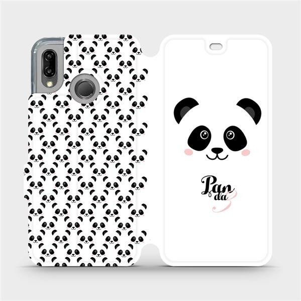 Flipové pouzdro Mobiwear - Huawei P20 Lite - M030P Panda Amálka