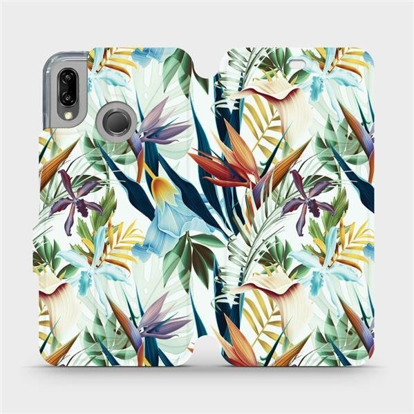 Flipové pouzdro Mobiwear - Huawei P20 Lite - M071P Flóra