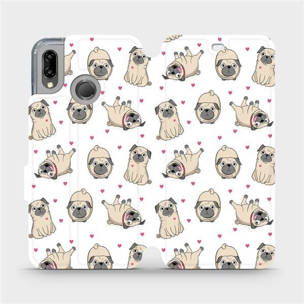 Flipové pouzdro Mobiwear - Huawei P20 Lite - M097P Mopsíci