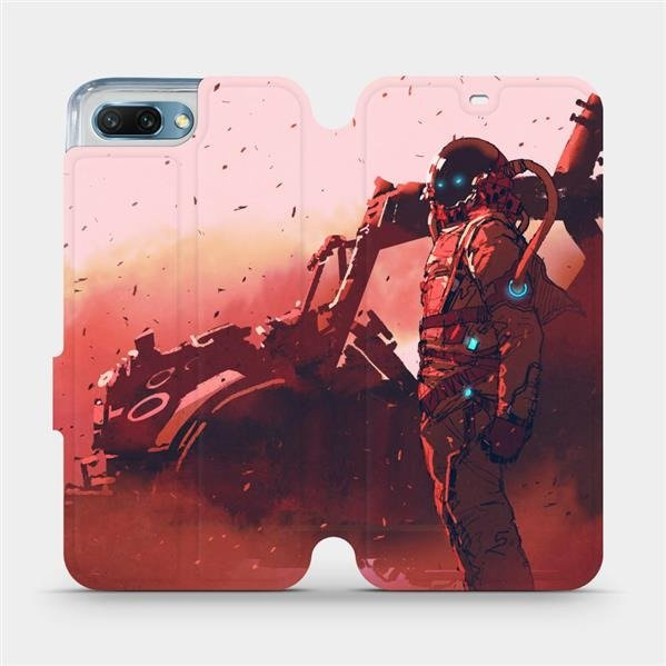 Flipové pouzdro Mobiwear - Honor 10 - MA09S Průzkumník s červeným vozítkem