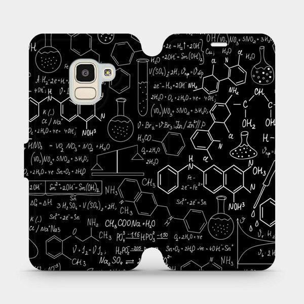 Flipové pouzdro Mobiwear - Samsung Galaxy J6 2018 - V060P Vzorečky