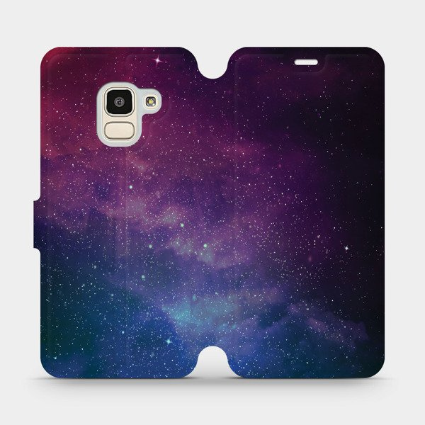 Flipové pouzdro Mobiwear - Samsung Galaxy J6 2018 - V147P Mlhovina