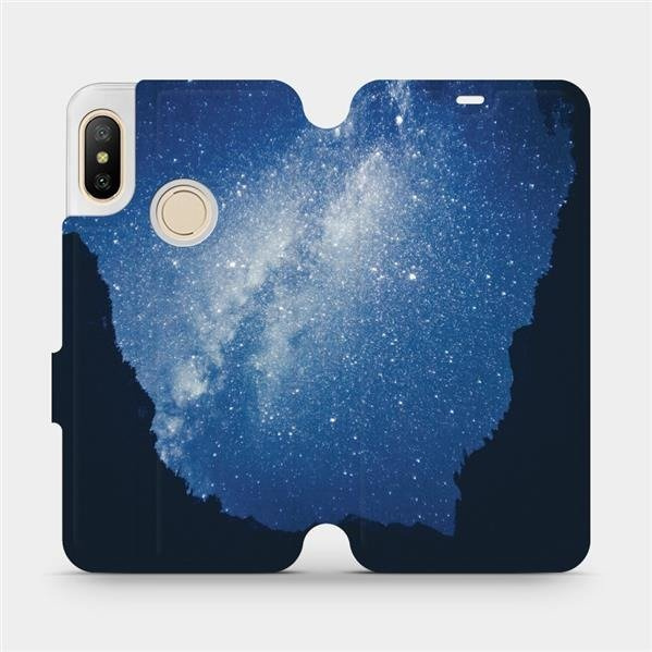Flipové pouzdro Mobiwear - Xiaomi Mi A2 Lite - M146P Galaxie