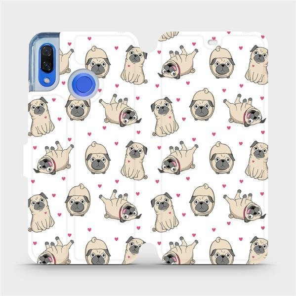 Flipové pouzdro Mobiwear - Huawei Nova 3 - M097P Mopsíci