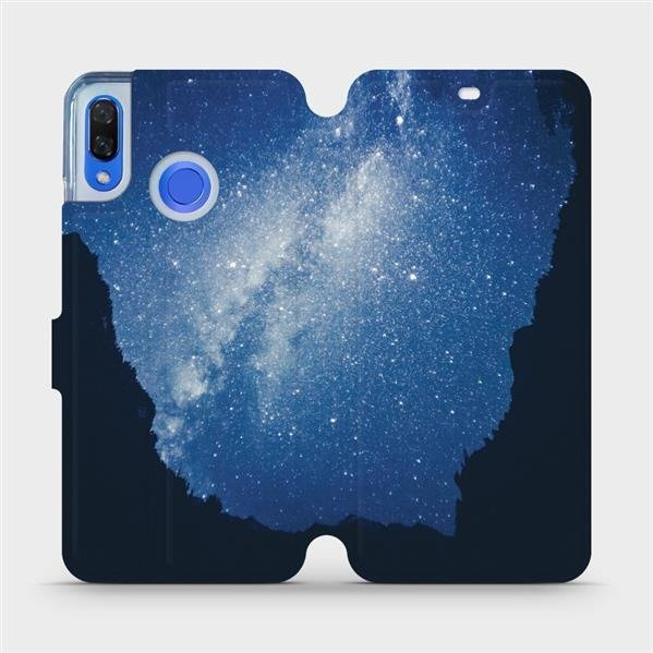 Flipové pouzdro Mobiwear - Huawei Nova 3 - M146P Galaxie