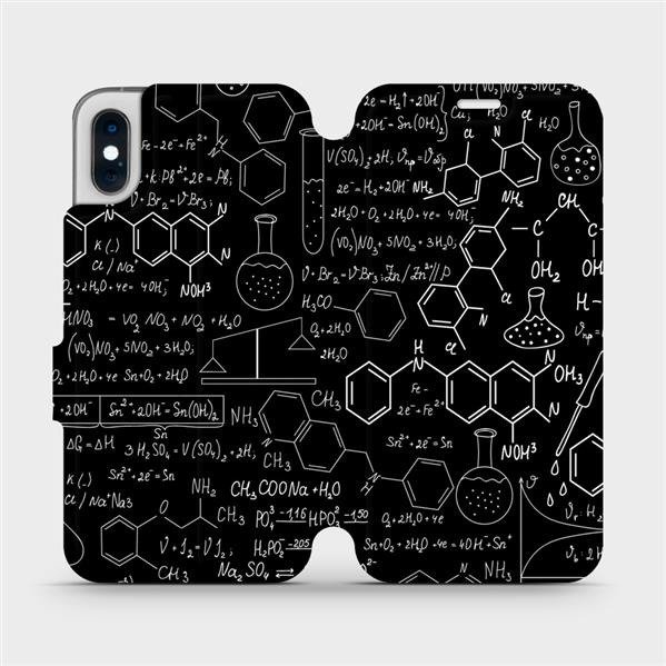 Flipové pouzdro Mobiwear - Apple iPhone XS - V060P Vzorečky