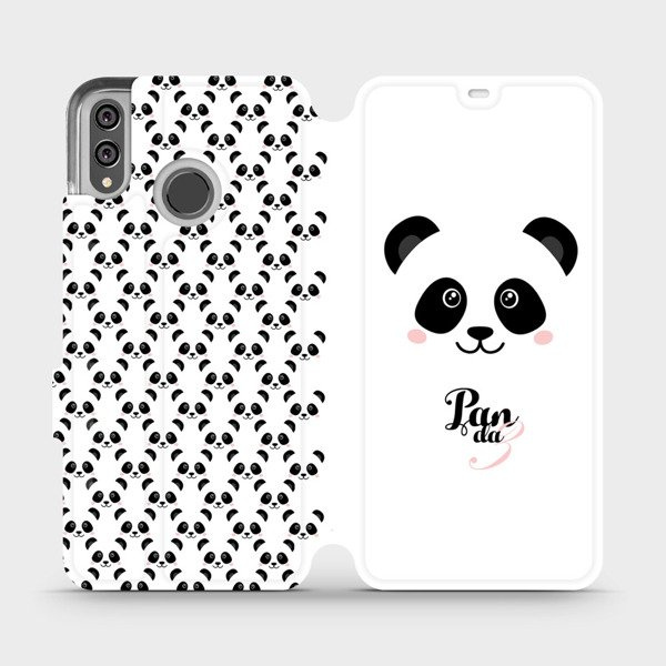 Flipové pouzdro Mobiwear - Honor 8X - M030P Panda Amálka