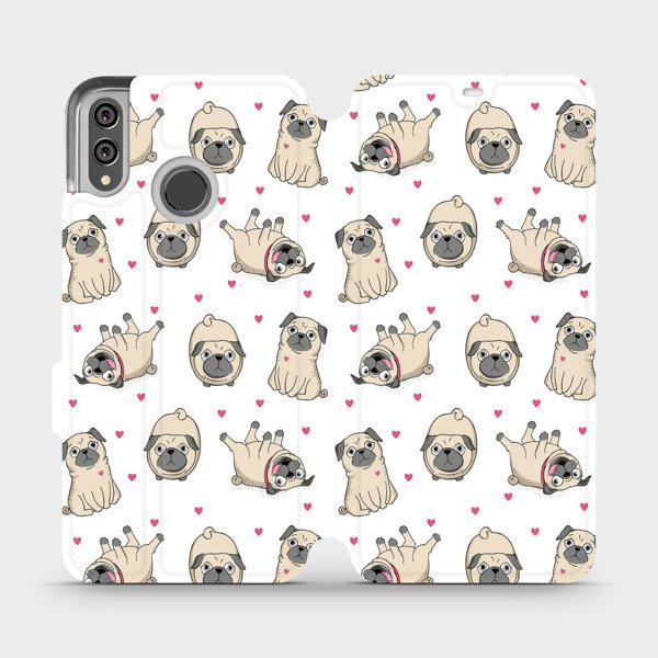 Flipové pouzdro Mobiwear - Honor 8X - M097P Mopsíci