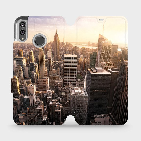 Flipové pouzdro Mobiwear - Honor 8X - M138P New York
