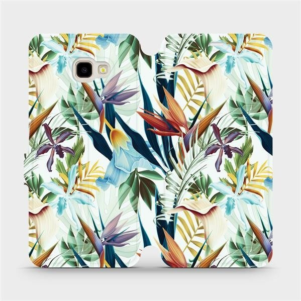 Flipové pouzdro Mobiwear - Samsung Galaxy J4 Plus 2018 - M071P Flóra