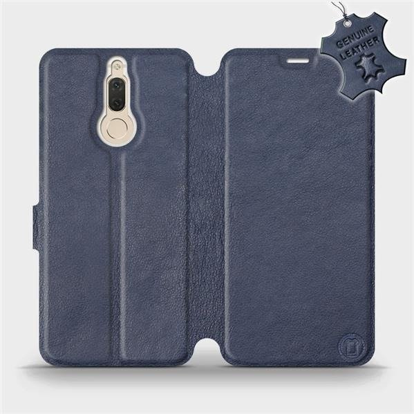 Kožené flip pouzdro Mobiwear - Huawei Mate 10 Lite - Modré