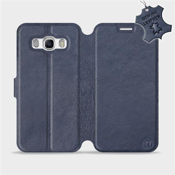 Kožené flip pouzdro Mobiwear - Samsung Galaxy J5 2016 - Modré