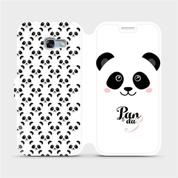 Flipové pouzdro Mobiwear - Samsung Galaxy A3 2017 - M030P Panda Amálka
