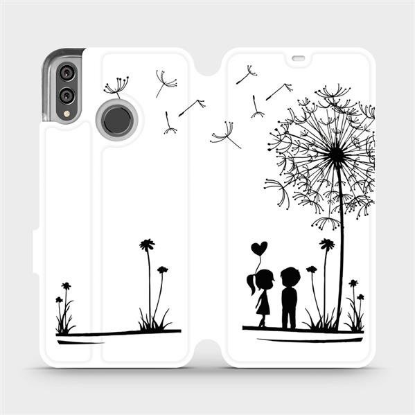 Flipové pouzdro Mobiwear - Honor 8X - MH16P Dvojice s pampeliškou