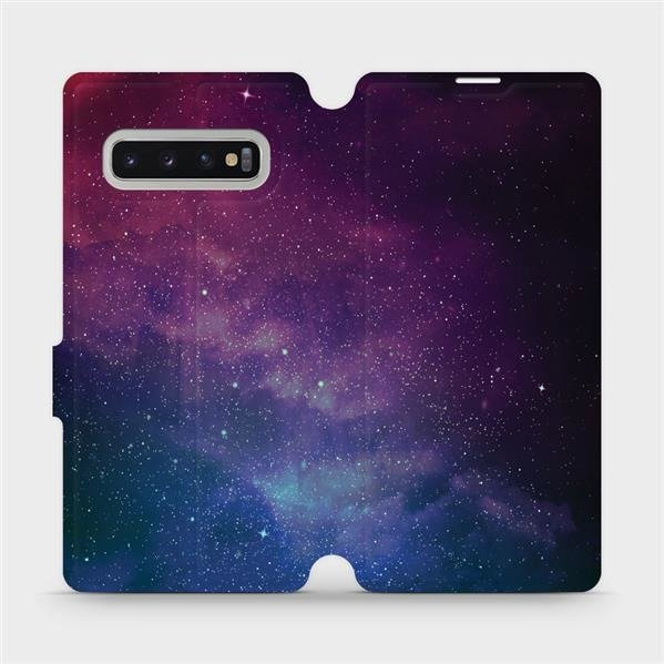 Flipové pouzdro Mobiwear - Samsung Galaxy S10 Plus - V147P Mlhovina