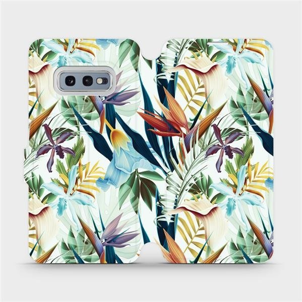 Flipové pouzdro Mobiwear - Samsung Galaxy S10e - M071P Flóra