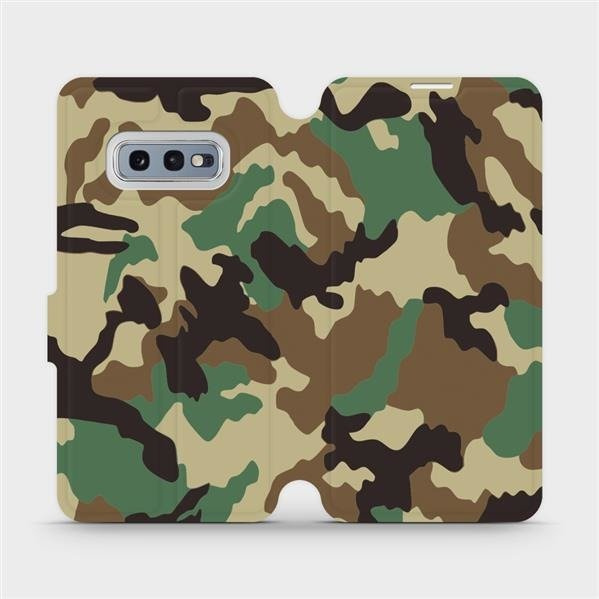 Flipové pouzdro Mobiwear - Samsung Galaxy S10e - V111P Maskáče