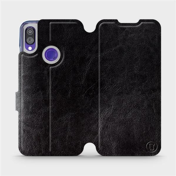 Flipové pouzdro Mobiwear - Xiaomi Redmi Note 7 - Černé a šedé