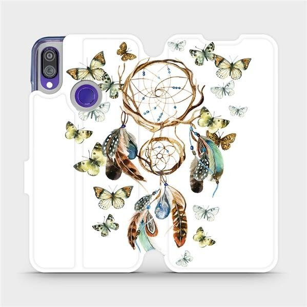 Flipové pouzdro Mobiwear - Xiaomi Redmi Note 7 - M001P Lapač a motýlci