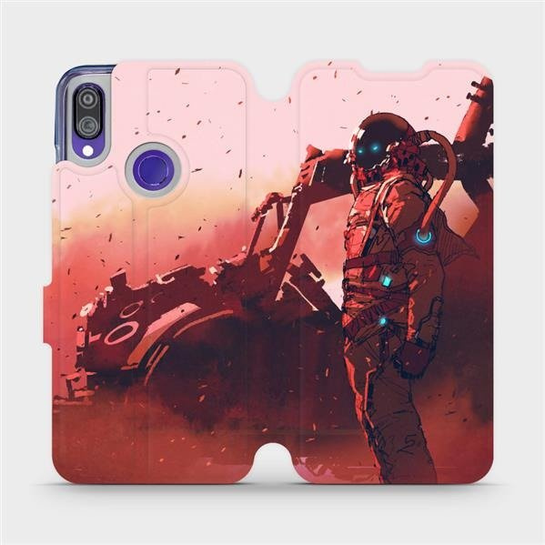 Flipové pouzdro Mobiwear - Xiaomi Redmi Note 7 - MA09S Průzkumník s červeným vozítkem