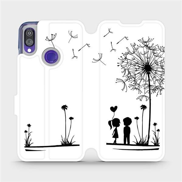 Flipové pouzdro Mobiwear - Xiaomi Redmi Note 7 - MH16P Dvojice s pampeliškou