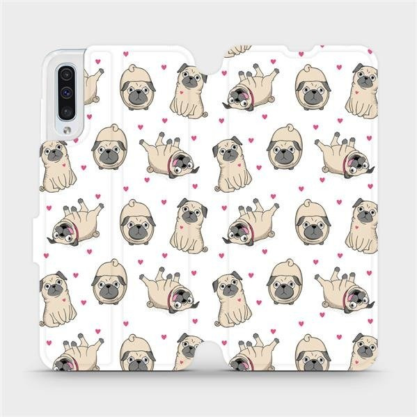 Flipové pouzdro Mobiwear - Samsung Galaxy A50 - M097P Mopsíci