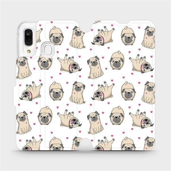 Flipové pouzdro Mobiwear - Samsung Galaxy A40 - M097P Mopsíci