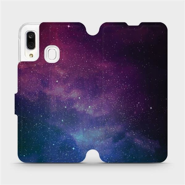 Flipové pouzdro Mobiwear - Samsung Galaxy A40 - V147P Mlhovina