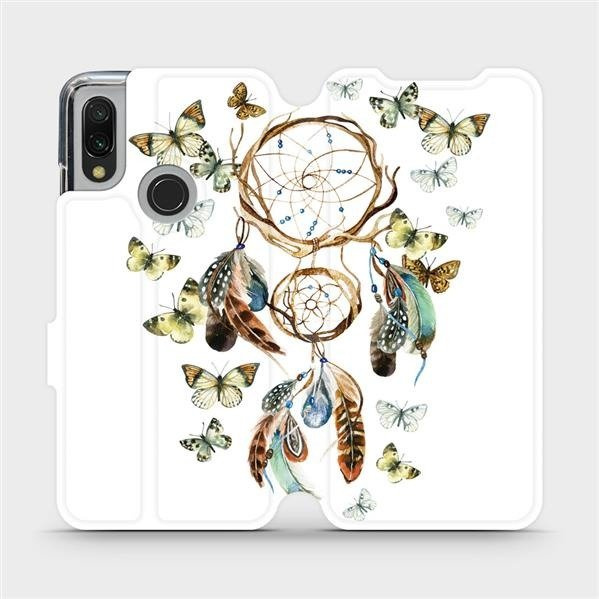 Flipové pouzdro Mobiwear - Xiaomi Redmi 7 - M001P Lapač a motýlci