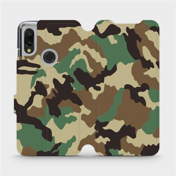 Flipové pouzdro Mobiwear - Xiaomi Redmi 7 - V111P Maskáče