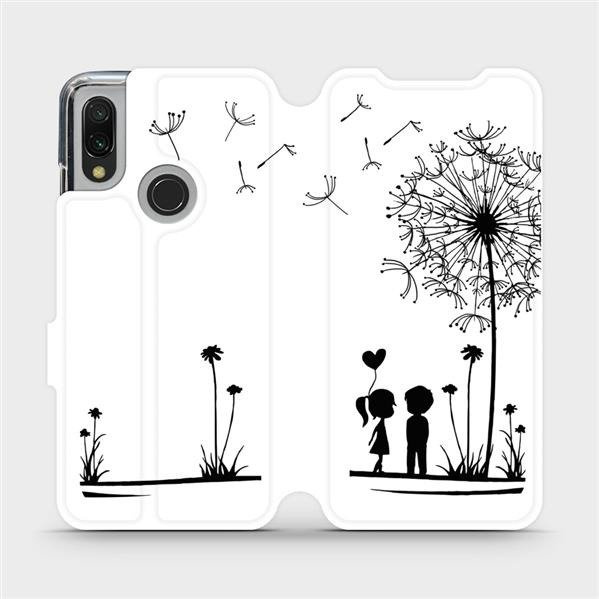 Flipové pouzdro Mobiwear - Xiaomi Redmi 7 - MH16P Dvojice s pampeliškou