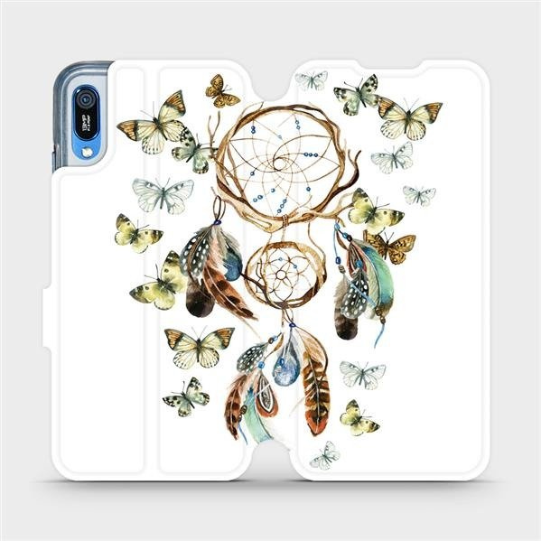 Flipové pouzdro Mobiwear - Huawei Y6 2019 - M001P Lapač a motýlci