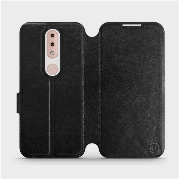 Flipové pouzdro Mobiwear - Nokia 4.2 - Černé a šedé