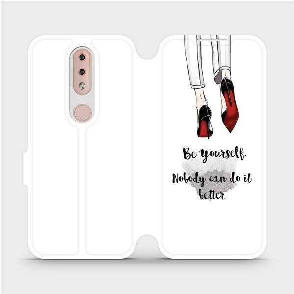 Flipové pouzdro Mobiwear - Nokia 4.2 - M046P Be yourself