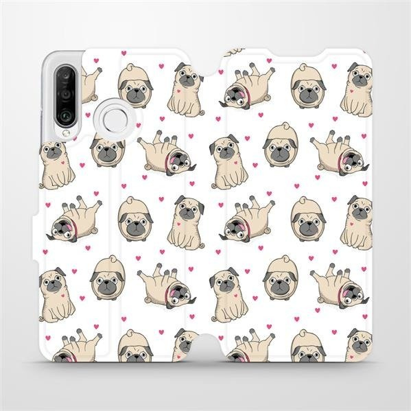 Flipové pouzdro Mobiwear - Huawei P30 Lite - M097P Mopsíci
