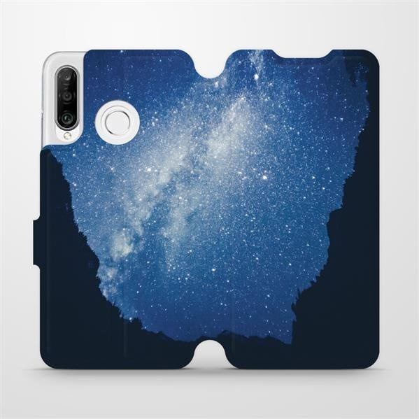 Flipové pouzdro Mobiwear - Huawei P30 Lite - M146P Galaxie