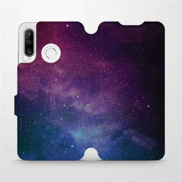 Flipové pouzdro Mobiwear - Huawei P30 Lite - V147P Mlhovina