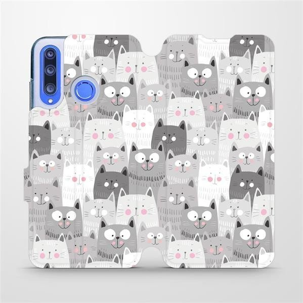 Flipové pouzdro Mobiwear - Honor 20 Lite - M099P Kočičky