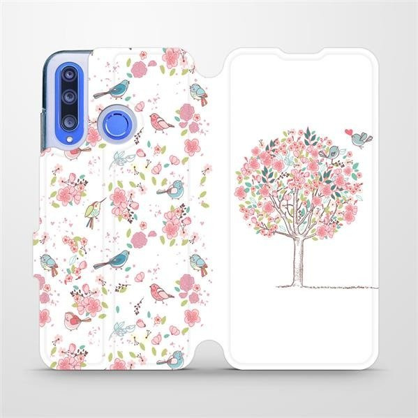 Flipové pouzdro Mobiwear - Honor 20 Lite - M120S Strom a ptáčci