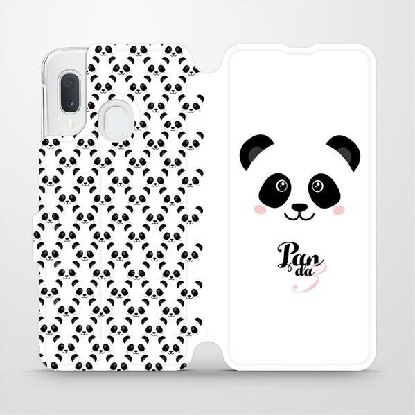 Flipové pouzdro Mobiwear - Samsung Galaxy A20e - M030P Panda Amálka