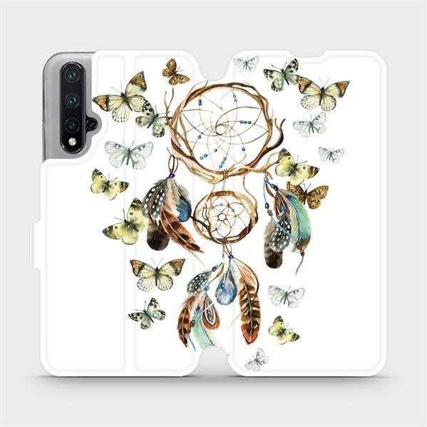 Flipové pouzdro Mobiwear - Honor 20 - M001P Lapač a motýlci