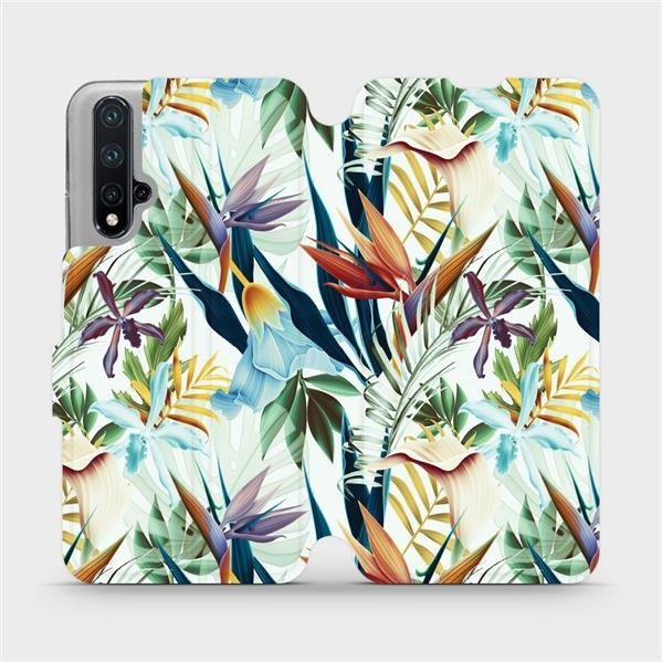 Flipové pouzdro Mobiwear - Honor 20 - M071P Flóra