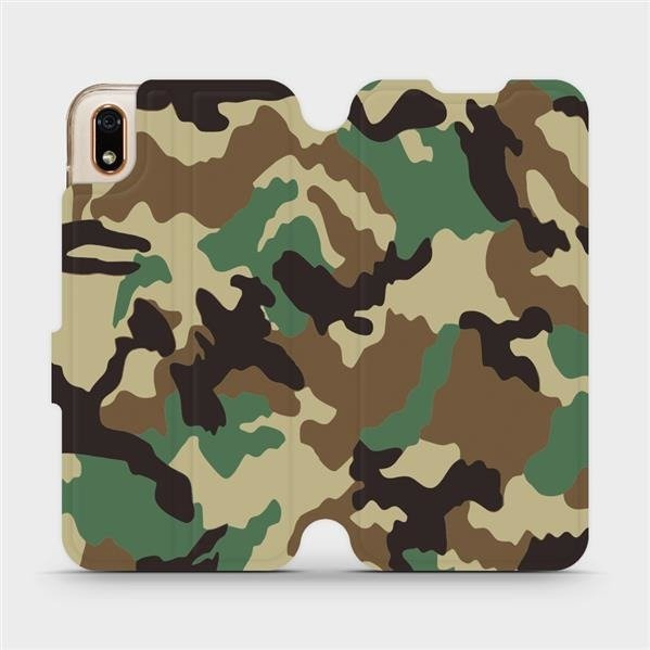 Flipové pouzdro Mobiwear - Huawei Y5 2019 / Honor 8S - V111P Maskáče
