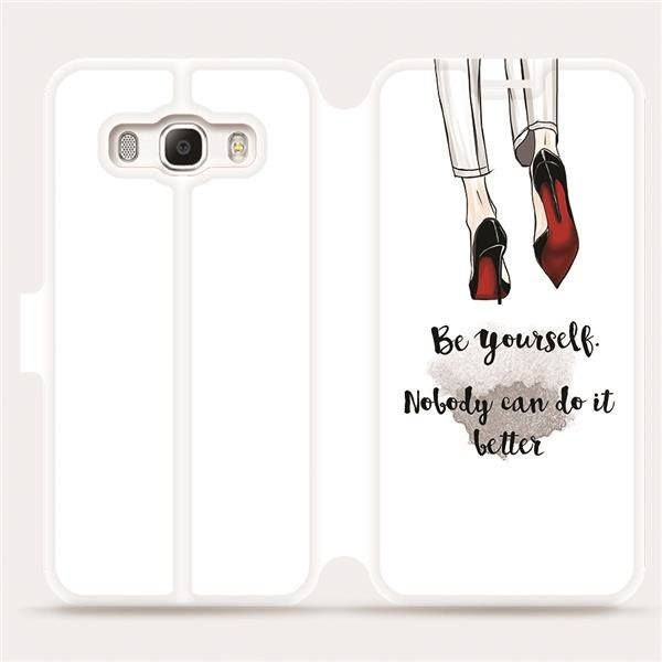 Flipové pouzdro Mobiwear - Samsung Galaxy J5 2016 - M046P Be yourself