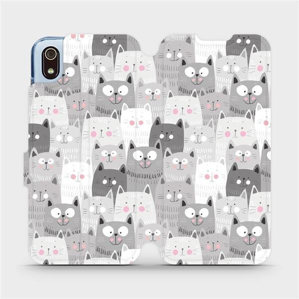 Flipové pouzdro Mobiwear - Xiaomi Redmi 7A - M099P Kočičky
