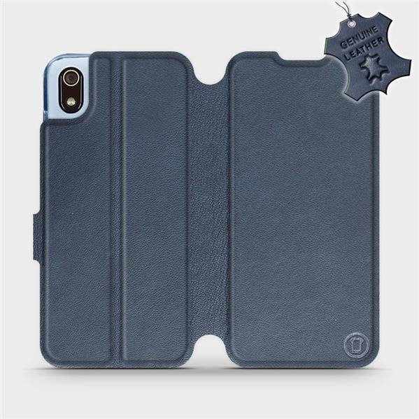 Kožené flip pouzdro Mobiwear - Xiaomi Redmi 7A - Modré